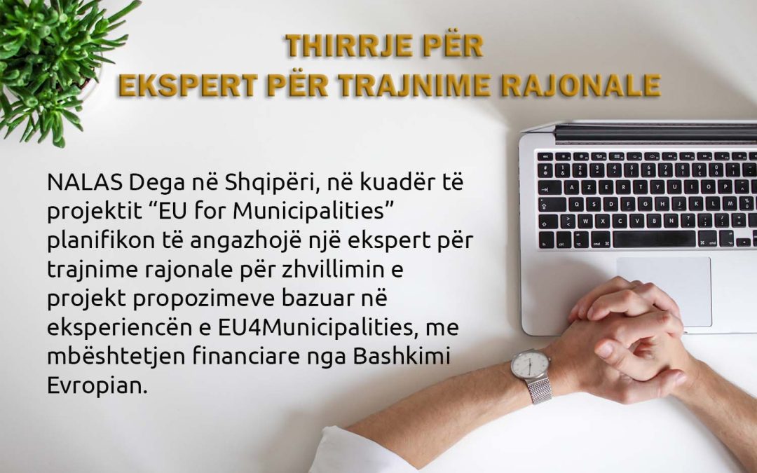 EKSPERT PËR TRAJNIME RAJONALE